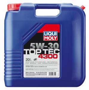 Моторное масло Liqui Moly Top Tec 4300 SAE 5w30, 20л